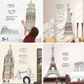 The Building of UK Wall Sticker